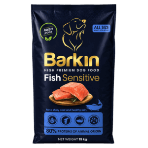 Barkin High Premium Fish – Teljes értékű száraz kutyaeledel 15 kg
