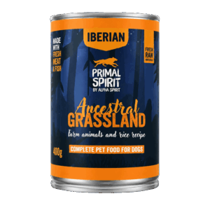 Primal Ancestral Grassland – Teljes értékű nedves kutyaeledel 400 g